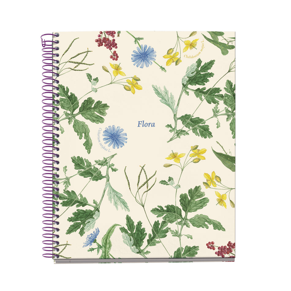 Valokuva tuotteesta Kierremuistikirja A5 Miquelrius Mediterranean Botanical, ruudullinen, kuuluu tuoteryhmään Muistikirjat.