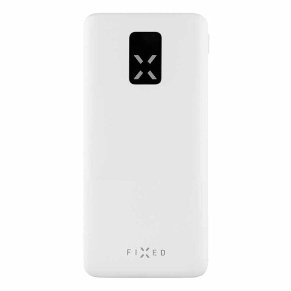 Valokuva tuotteesta Vara-akku powerbank 10 000 mAh FIXED Zen USB-C valkoinen, kuuluu tuoteryhmään Puhelintarvikkeet.