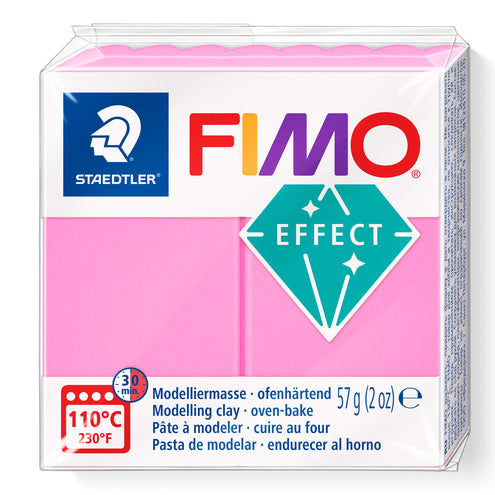Muovailumassa Fimo Effect 201 neon pink