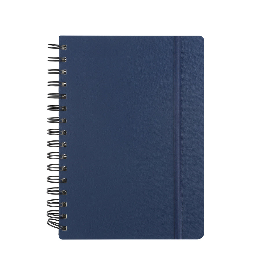 Valokuva tuotteesta Kierremuistikirja A5 sininen Victorias Journals, kuuluu tuoteryhmään Muistikirjat.