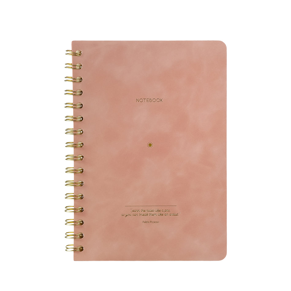 Valokuva tuotteesta Kierremuistikirja A5 Victorias Journals, roosa, kuuluu tuoteryhmään Muistikirjat.