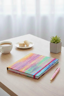 Muistikirja piilokierre Sateenkaari Victorias Journals 96 tyhjää sivua, 16,3x22,2cm