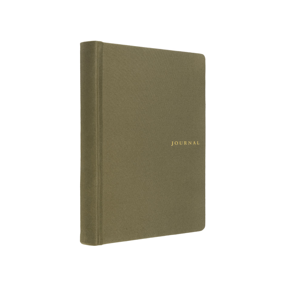Valokuva tuotteesta Muistikirja A5/120 Morris vihreä kovakantinen viivallinen Victorias Journals, kuuluu tuoteryhmään Muistikirjat.