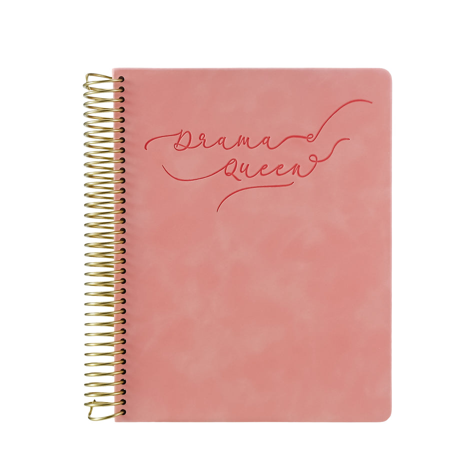 Valokuva tuotteesta Kierremuistikirja Drama Queen Victorias Journals, pinkki, kuuluu tuoteryhmään Muistikirjat.