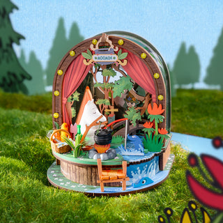 Rolife Dollhouse, Moomintroll's Forest Camp 3D