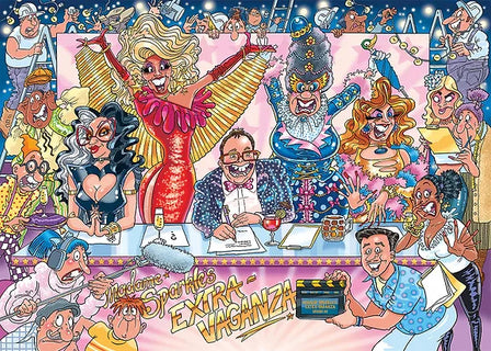 Palapeli 1000 palaa Wasgij Original 42 Rule The Runway!