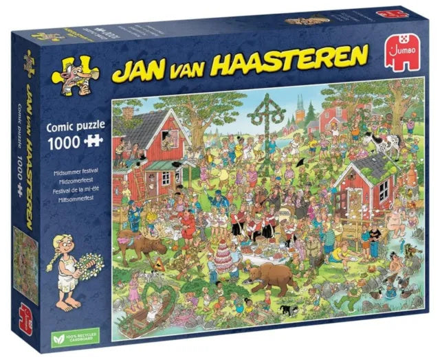 Valokuva tuotteesta Palapeli 1000 palaa van Haasteren Midsummerfestival, kuuluu tuoteryhmään Palapelit.