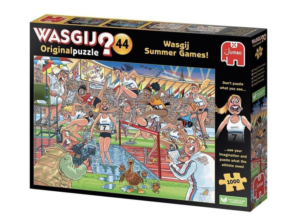 Valokuva tuotteesta Palapeli 1000 palaa Wasgij Original Summer Games, kuuluu tuoteryhmään Palapelit.