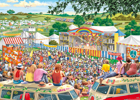 Palapeli 1000 palaa Summer Music Festival