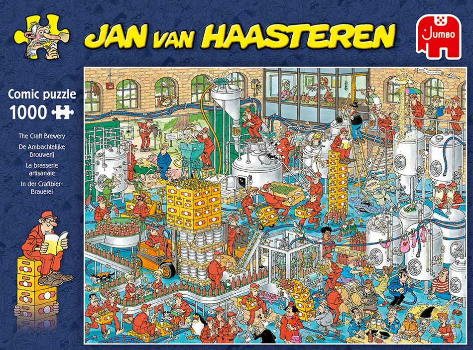 Valokuva tuotteesta Palapeli 1000 palaa van Haasteren The Craft Brewery, kuuluu tuoteryhmään Palapelit.