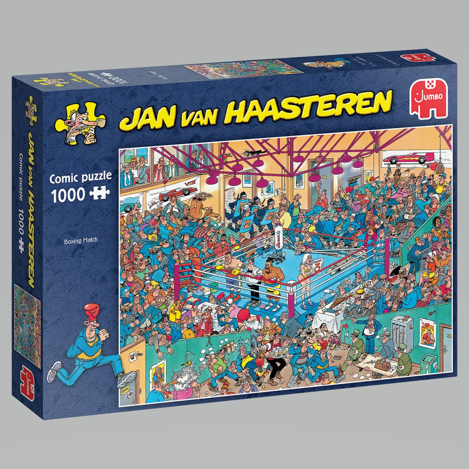 Valokuva tuotteesta Palapeli 1000 palaa van Haasteren Boxing Match, kuuluu tuoteryhmään Palapelit.