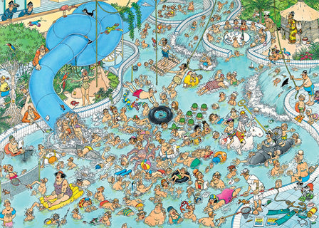 Palapeli 1000 palaa van Haasteren  Whacky Water World