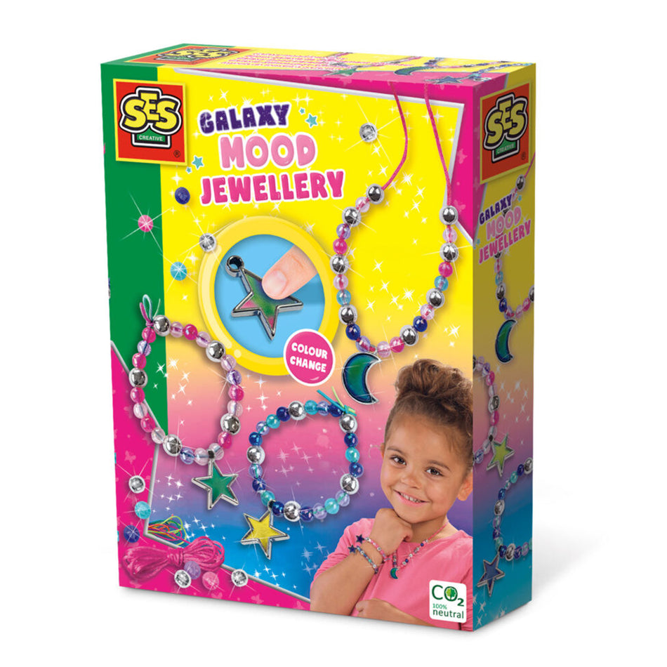 Valokuva tuotteesta Askartelusetti Galaxy helmet SES, kuuluu tuoteryhmään Lasten askartelu  ja piirustus.