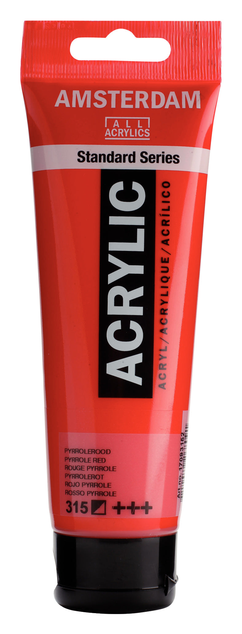 Valokuva tuotteesta Akryyliväri 120 ml Pyrrole red 315 Amsterdam, kuuluu tuoteryhmään Taidetarvikkeet.