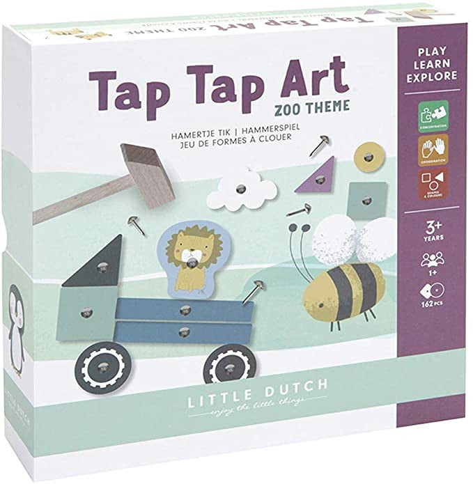 Valokuva tuotteesta Tap Tap Art -hakkapeli, Little Dutch, kuuluu tuoteryhmään Lelut.
