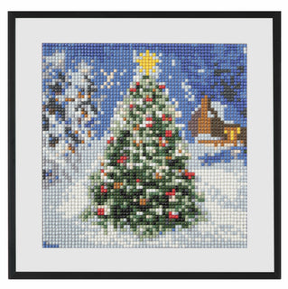 Timanttimaalaussetti 20x20 Joulukuusi