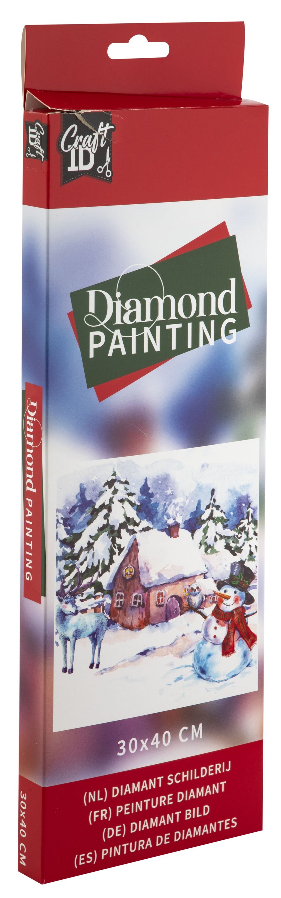 Valokuva tuotteesta Timanttimaalaussetti 30x40 Talvimaisema, kuuluu tuoteryhmään Sesonkiaskartelu.