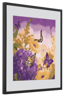 Timanttimaalaussetti 30x30 cm Kukat