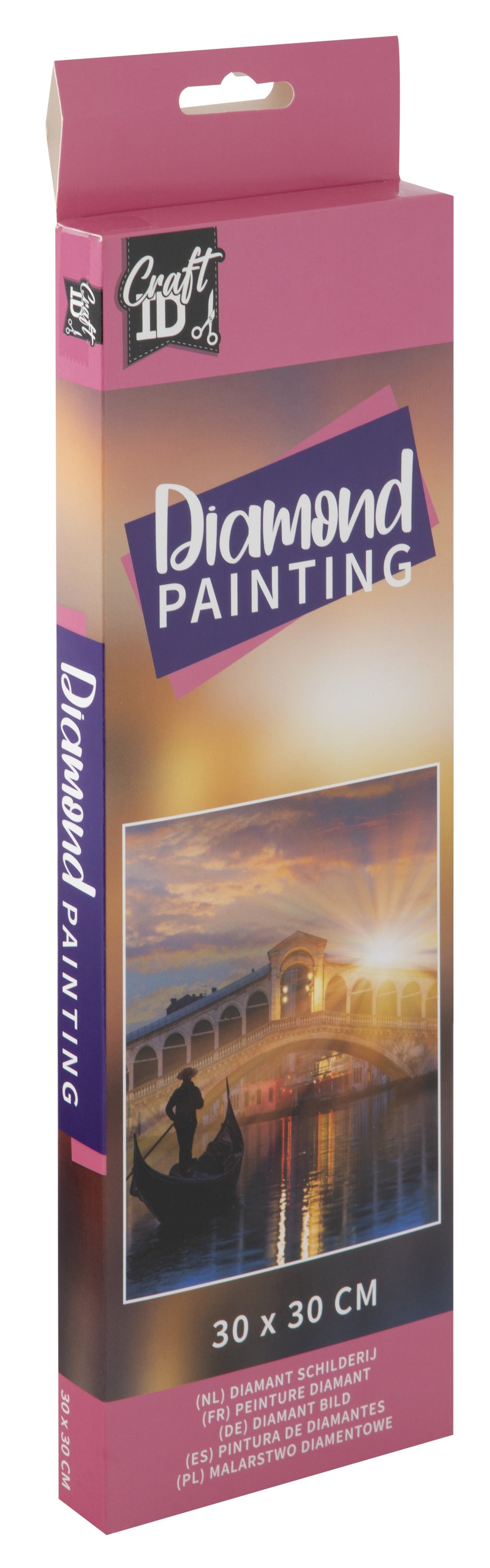 Valokuva tuotteesta Timanttimaalaus 30 x 30 cm Venetsia, kuuluu tuoteryhmään Taidetarvikkeet.