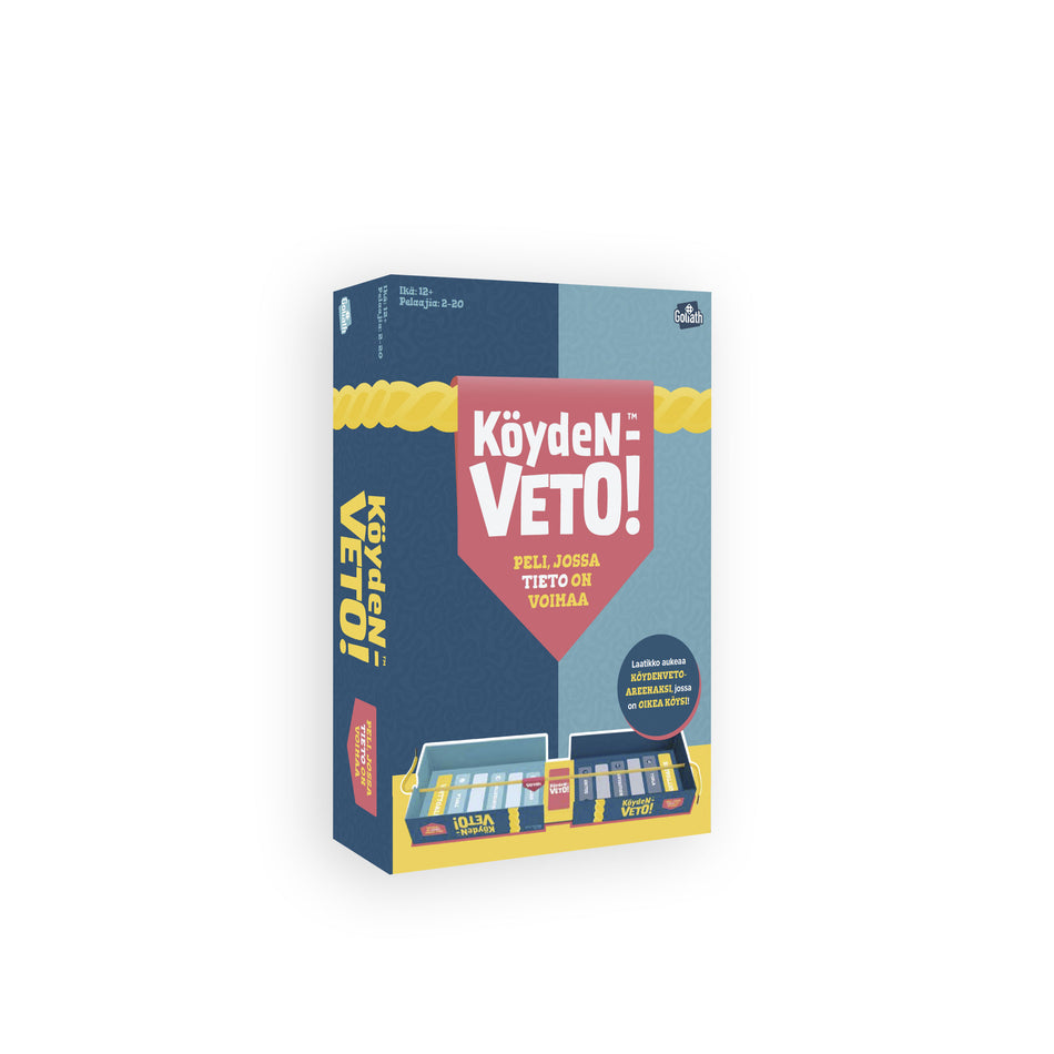 Valokuva tuotteesta Köydenveto -Kysymyspeli, kuuluu tuoteryhmään Lautapelit.