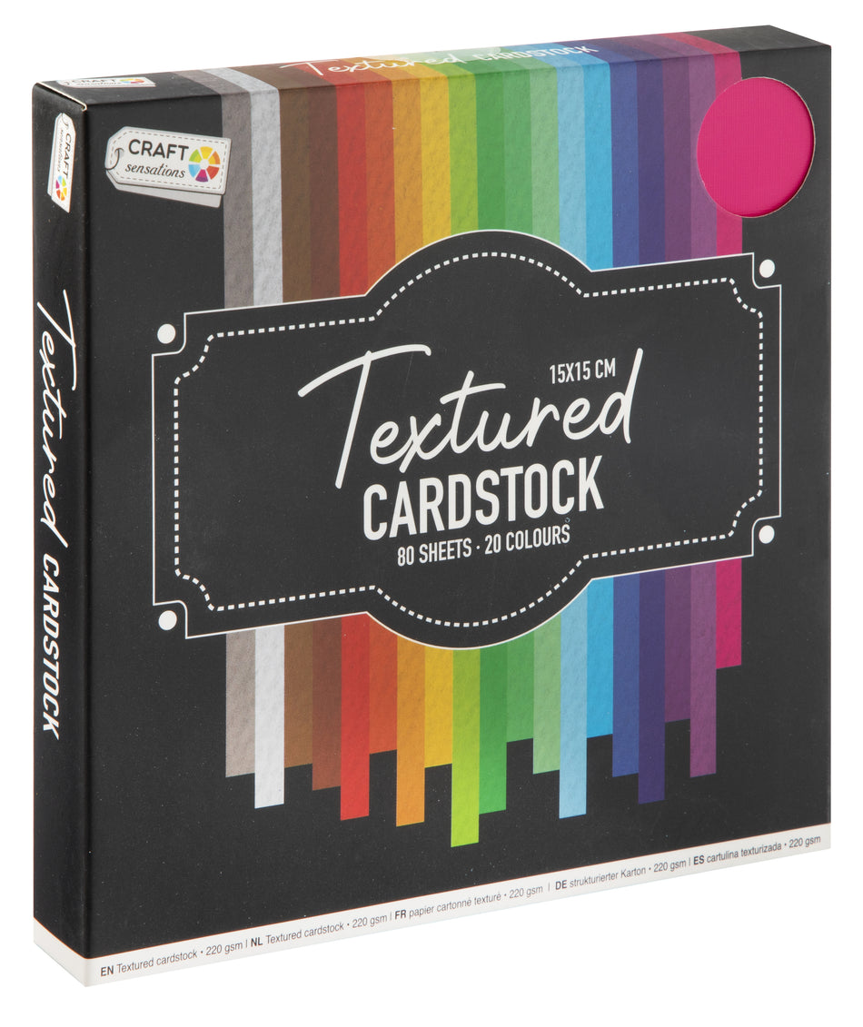 Valokuva tuotteesta Kartonki 15x15cm/80 kpl värilajitelma, kuuluu tuoteryhmään Paperiaskartelu.