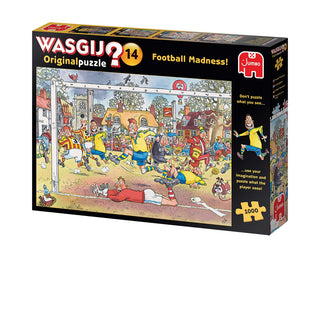 Palapeli 1000 palaa Wasgij Original 14 Football Madness!