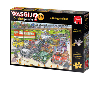 Palapeli 1000 palaa Wasgij Original 19 Cone-gestion!