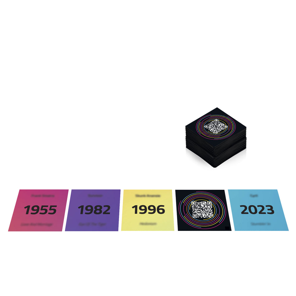 Valokuva tuotteesta Hitster Soundtracks Nordic, kuuluu tuoteryhmään Lautapelit.