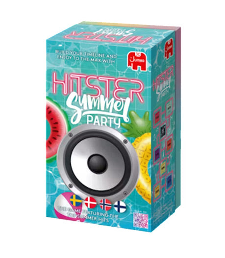 Valokuva tuotteesta Lautapeli Hitster Summer Party, kuuluu tuoteryhmään Lautapelit.