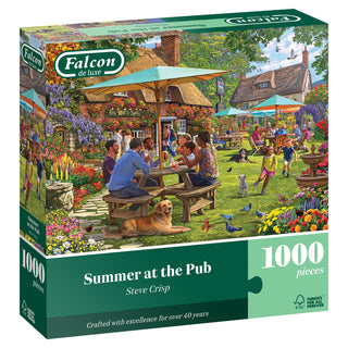 Palapeli 1000 palaa Falcon Summer at the pub