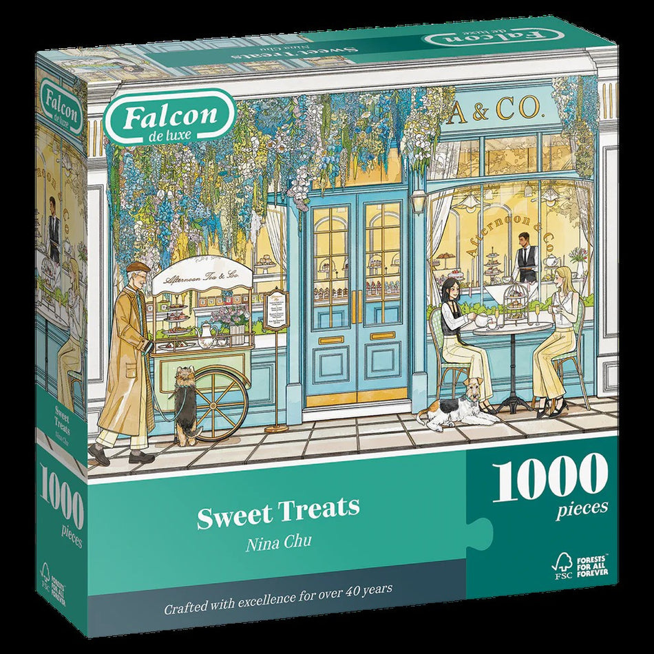 Valokuva tuotteesta Palapeli 1000 palaa Falcon Sweet Treats, kuuluu tuoteryhmään Palapelit.