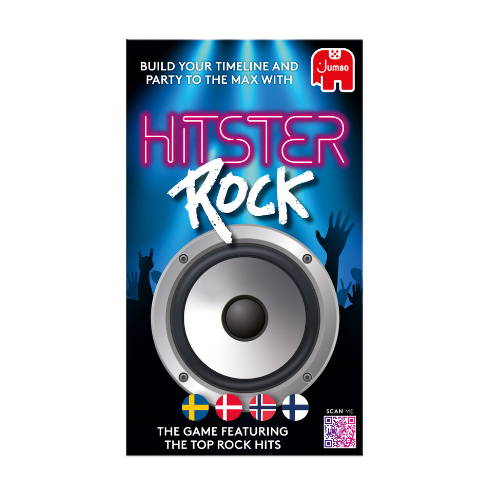 Valokuva tuotteesta Hitster Rock NORDIC (New), kuuluu tuoteryhmään Lautapelit.