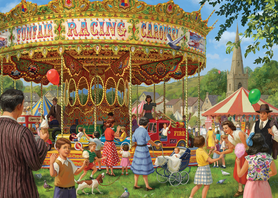 Valokuva tuotteesta Palapeli 1000 palaa Falcon The Carousel, kuuluu tuoteryhmään Palapelit.