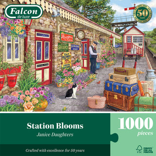 Palapeli 1000 palaa Falcon Station Blooms