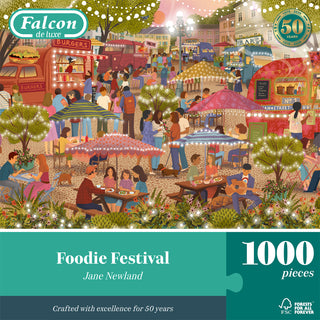 Palapeli 1000 palaa Falcon Foodie Festival