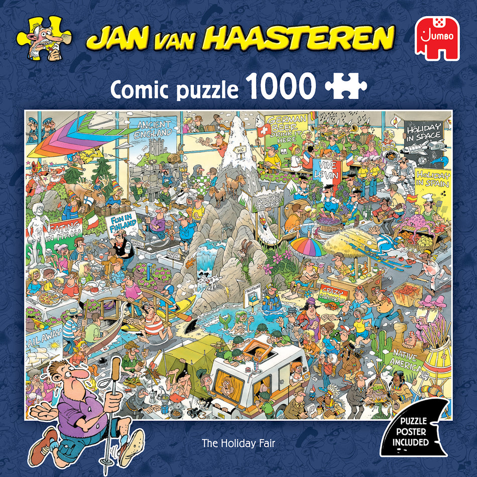 Valokuva tuotteesta Palapeli 1000 palaa van Haasteren Holiday Fair, kuuluu tuoteryhmään Palapelit.