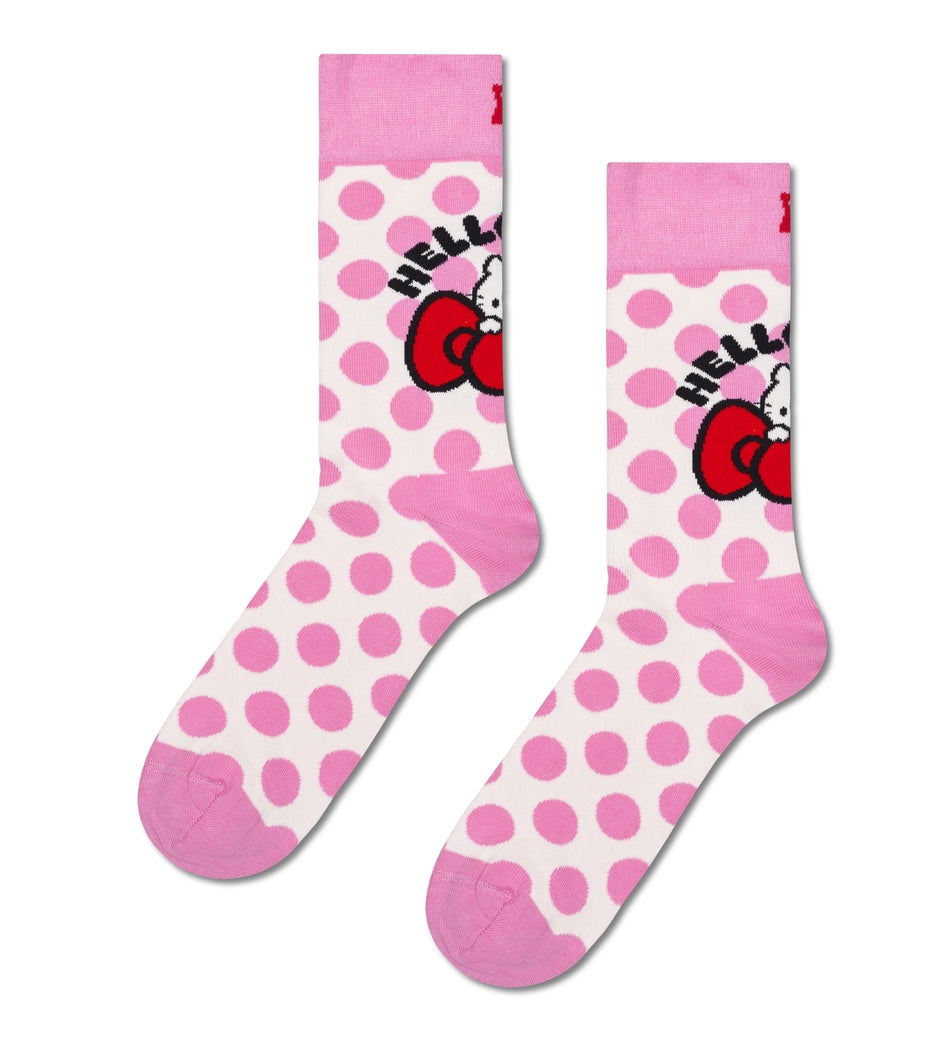 Valokuva tuotteesta Sukat Happy Socks Hello Kitty Pink Dot 36-40, kuuluu tuoteryhmään Asut asusteet.