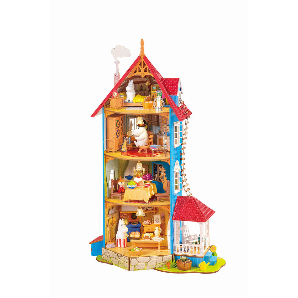 Valokuva tuotteesta Rolife Dollhouse, Moomin house 3D, kuuluu tuoteryhmään Sesonkituotteet.
