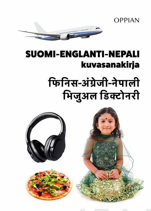 Suomi-englanti-nepali kuvasanakirja - Finnish-English-Nepali visual dicitonary