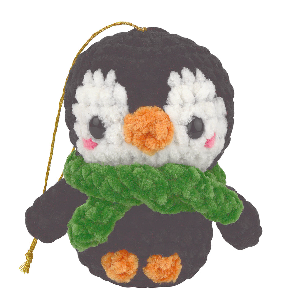 Valokuva tuotteesta Virkkaussetti amigurumi pingviini Anchor, kuuluu tuoteryhmään Käsityötarvikkeet.
