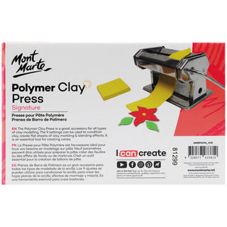 Muovailumassaprässi Polymer Clay Press Mont Marte