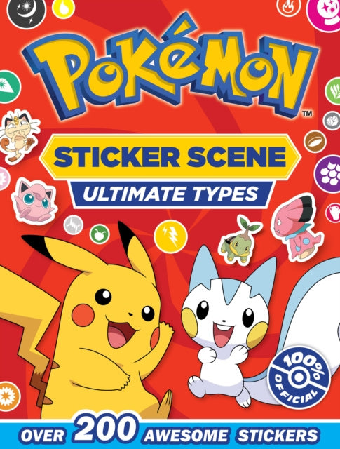 Valokuva kirjasta Pokemon POKEMON ULTIMATE TYPES STICKER SCENE, kuuluu tuoteryhmään Ulk talous yhteiskunta.