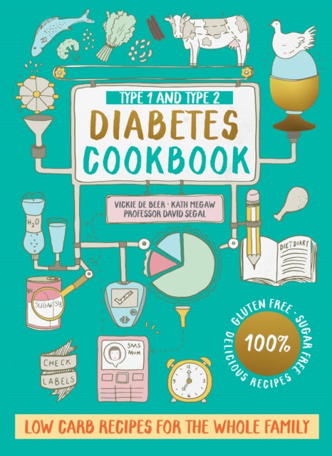 Valokuva kirjasta Kath Megaw / Prof. David Segal / Vickie De Beer TYPE 1 &amp; TYPE 2 DIABETES PB, kuuluu tuoteryhmään Ulk terveys (lääket eläinlääk).