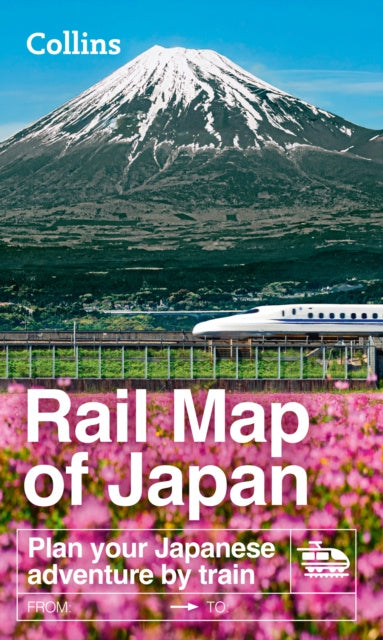 Collins Rail Map of Japan - Collins Maps - Kartta | Suomalainen.com