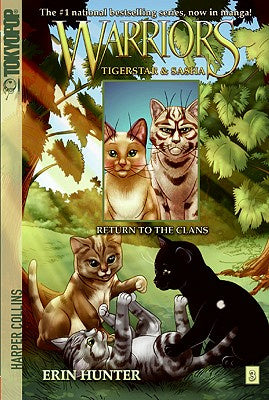 Valokuva kirjasta Erin Hunter Warriors: Tigerstar and Sasha #3: Return to the Clans, kuuluu tuoteryhmään Ulk sarjakuvat.
