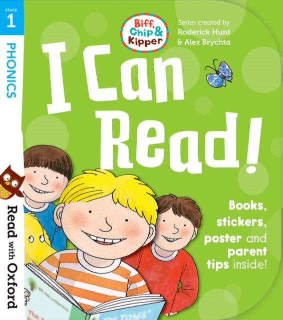 Valokuva kirjasta  Read with Oxford: Stage 1: Biff, Chip and Kipper: I Can Read Kit, kuuluu tuoteryhmään Ulkomaiset lasten tietokirjat.