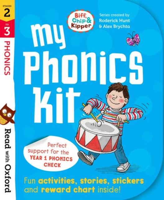 Valokuva kirjasta Annemarie Young / Laura Sharp / Roderick Hunt Read with Oxford: Stages 2-3: Biff, Chip and Kipper: My Phonics Kit, kuuluu tuoteryhmään Ulkomaiset lasten tietokirjat.