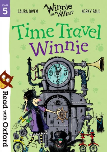 Valokuva kirjasta Laura Owen Read with Oxford: Stage 5: Winnie and Wilbur: Time Travel Winnie, kuuluu tuoteryhmään Ulkomaiset lasten tietokirjat.