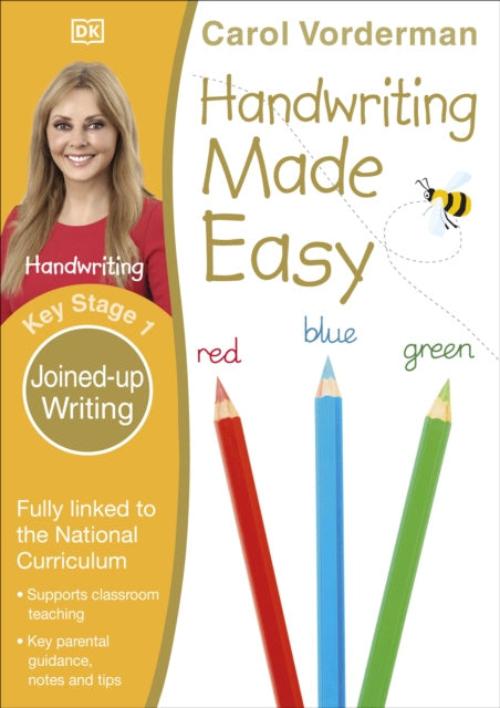 Valokuva kirjasta Carol Vorderman Handwriting Made Easy, Joined-up Writing, Ages 5-7 (Key Stage 1), kuuluu tuoteryhmään Ulkomaiset lasten tietokirjat.
