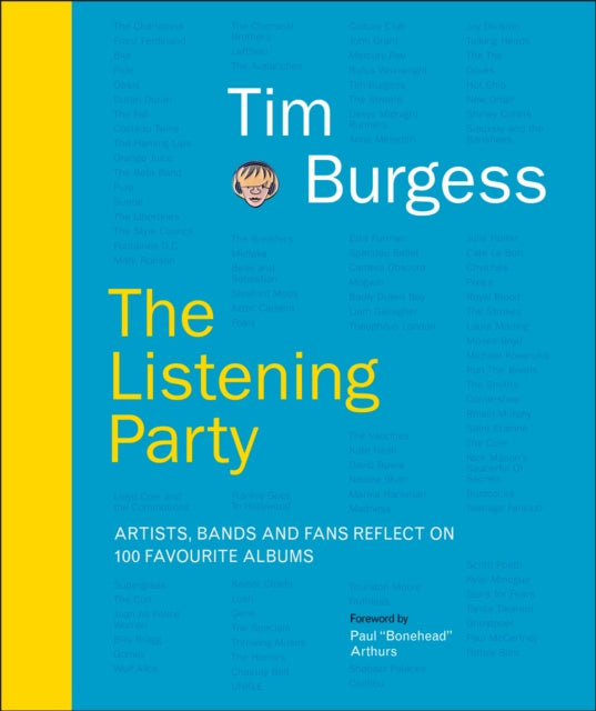 Valokuva kirjasta Tim Burgess Listening Party, The, kuuluu tuoteryhmään Ulk taide musiikki.